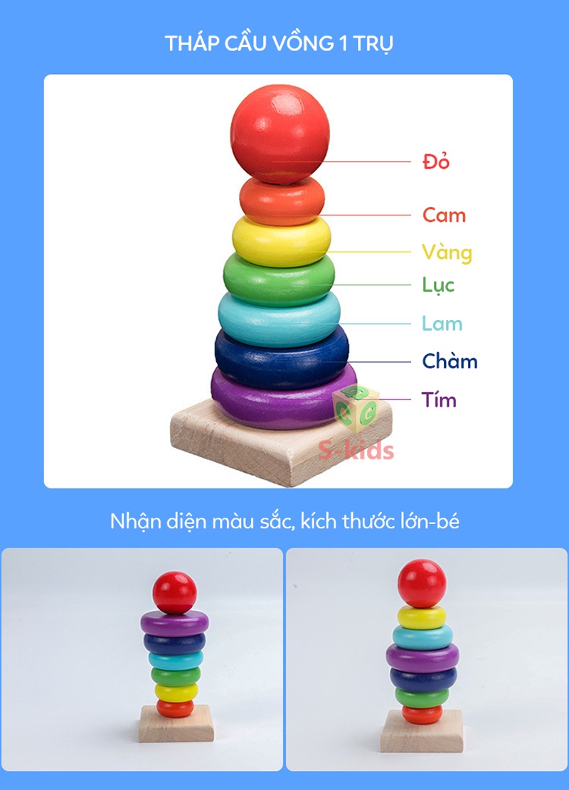 Đồ chơi phát triển trí tuệ cho bé