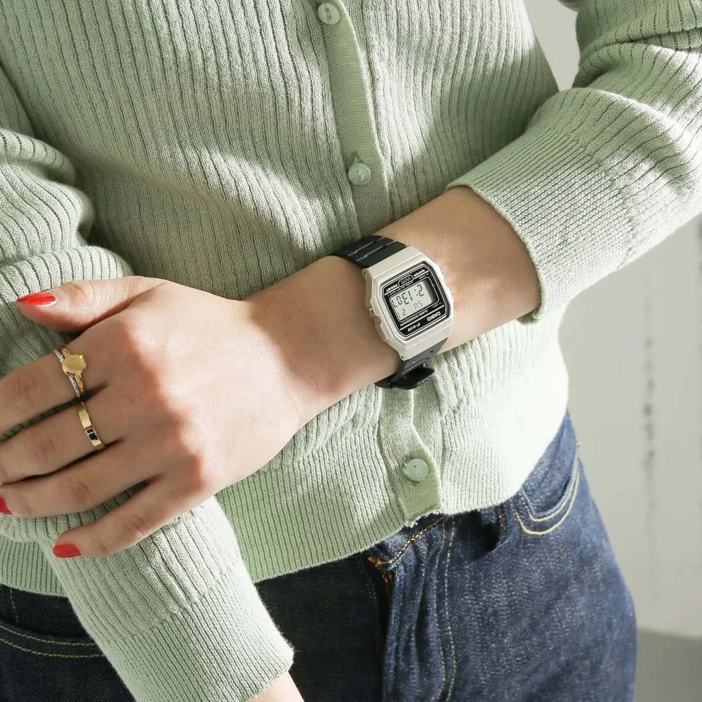 Mô tả Đồng Hồ Casio Nam Điện Tử F-91WM-7ADF Dây Cao Su Chính Hãng - 2
