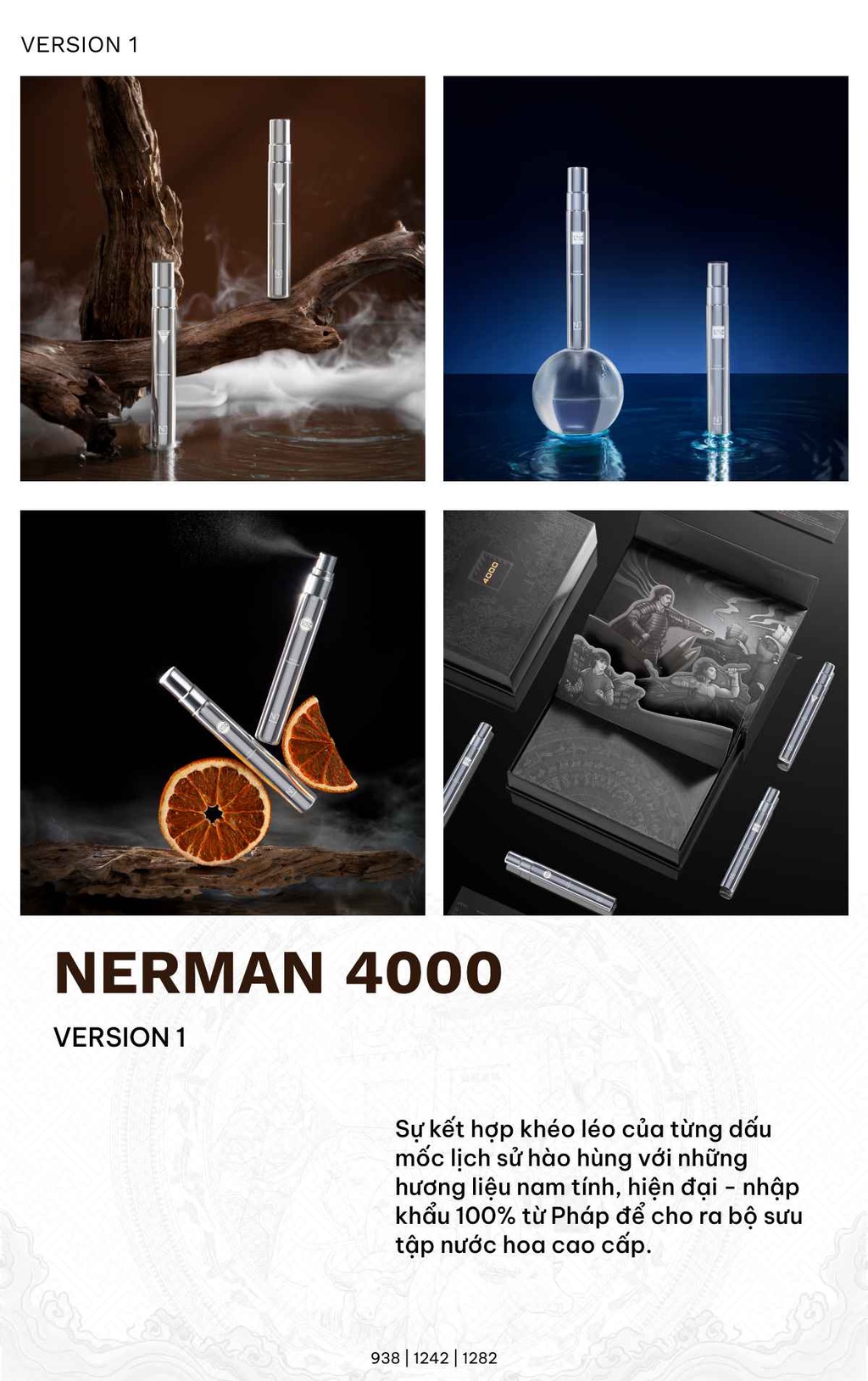 Mô tả Nước hoa nam Nerman - hương thơm nhẹ nhàng, tinh tế hút nữ giới, hợp đi hẹn hò, đi chơi 10ml - 2