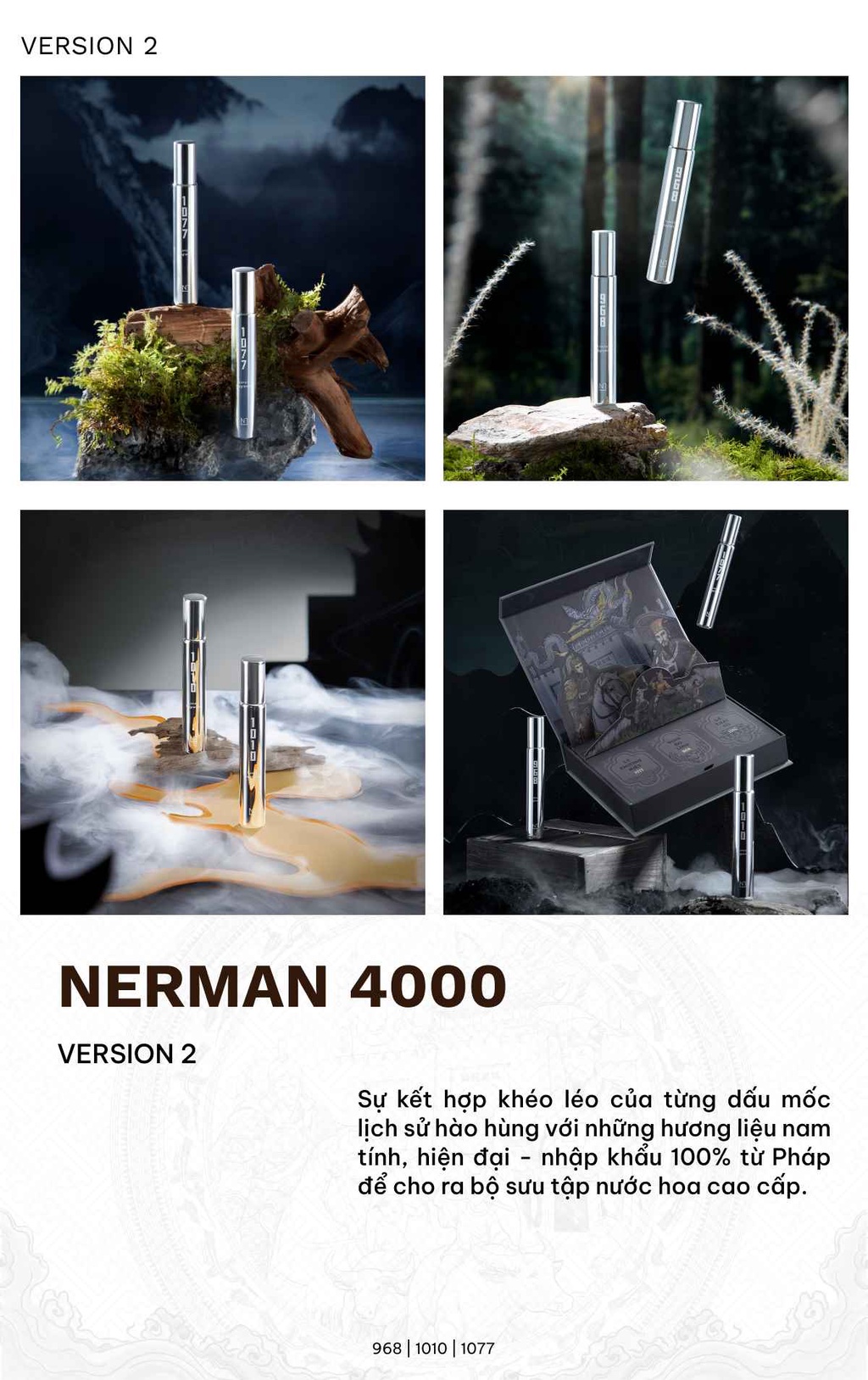 Mô tả Nước hoa nam Nerman - hương thơm nhẹ nhàng, tinh tế hút nữ giới, hợp đi hẹn hò, đi chơi 10ml - 9