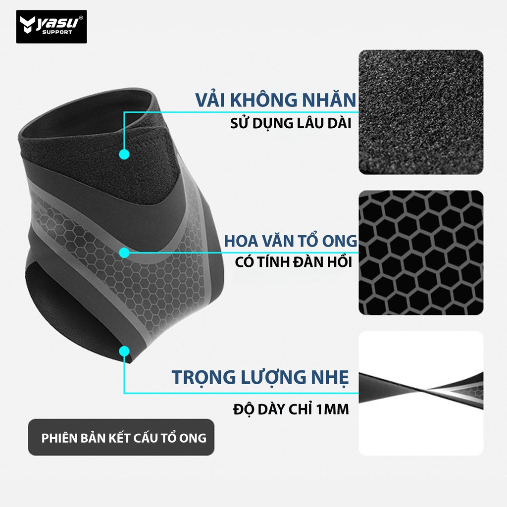 Mô tả Băng bảo vệ cổ chân Yasu 7130 ( 1 chiếc ) - 2