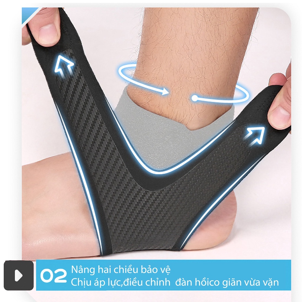 Mô tả Băng bảo vệ cổ chân Yasu 7130 ( 1 chiếc ) - 4