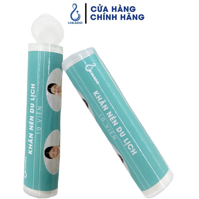 Mô tả Khăn Nén Du Lịch Likado dạng ỐNG 10 VIÊN - 2