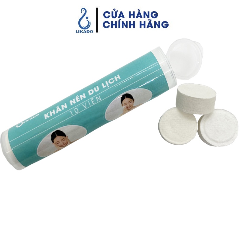 Mô tả Khăn Nén Du Lịch Likado dạng ỐNG 10 VIÊN - 3