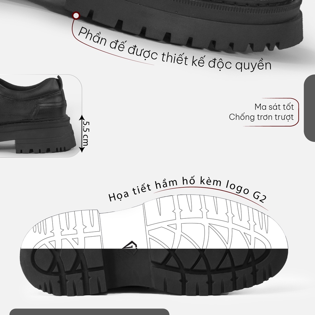 Giày Chunky Derby G2