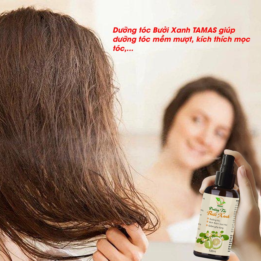 Mô tả Xịt dưỡng tóc từ hoa bưởi và tinh dầu vỏ Bưởi chai 50ml-100ml - 3
