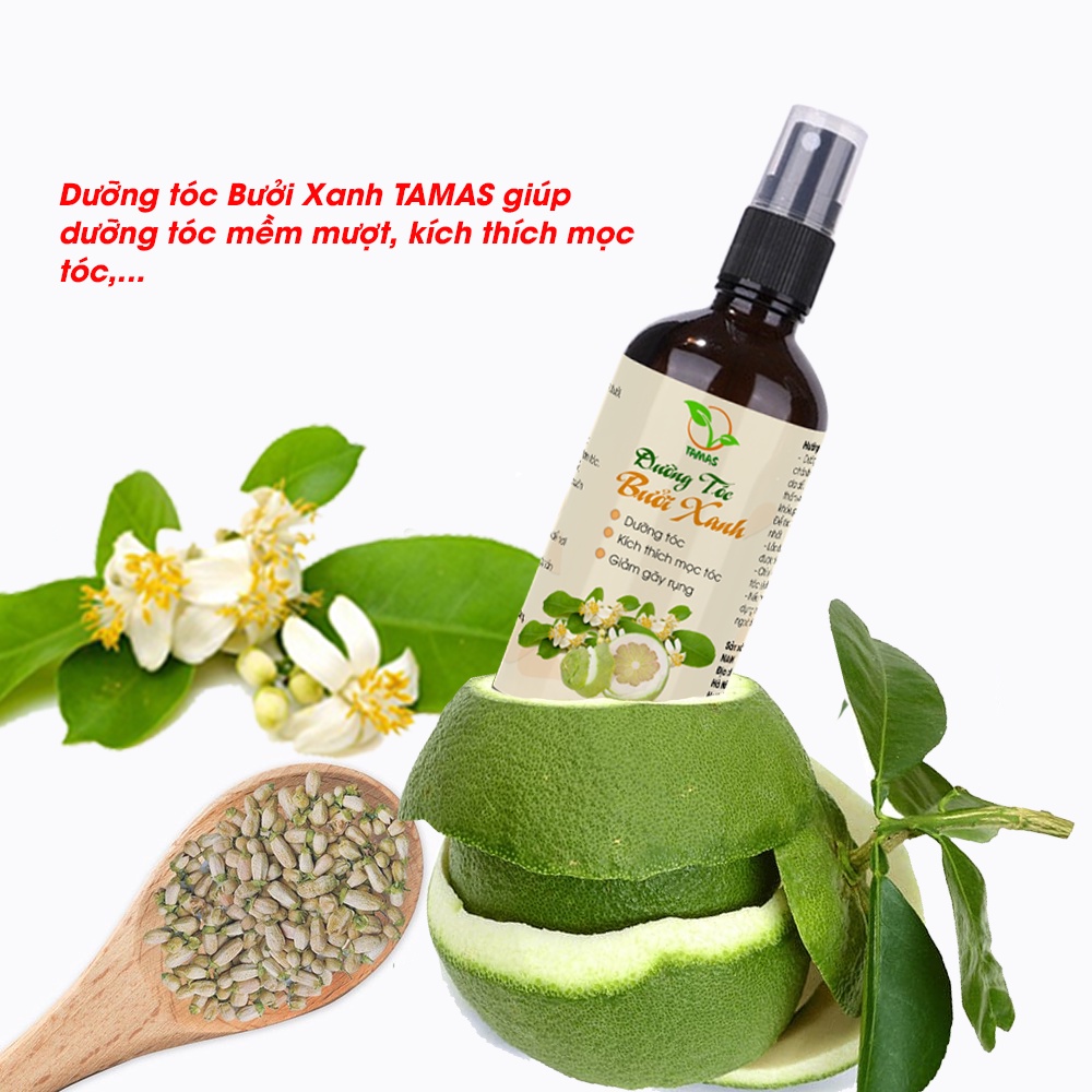 Mô tả Xịt dưỡng tóc từ hoa bưởi và tinh dầu vỏ Bưởi chai 50ml-100ml - 4