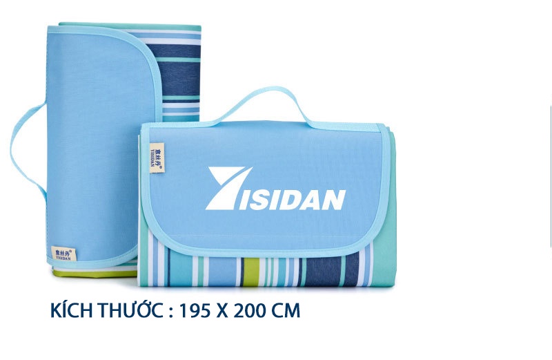 Mô tả Thảm Trải Dã Ngoại Bảo Hành 12 Tháng Thảm Du Lịch 195x200 cm đi pinic thiết kế gấp gọn tiện lợi Cleacco TTDN  BORO SPORT - 1