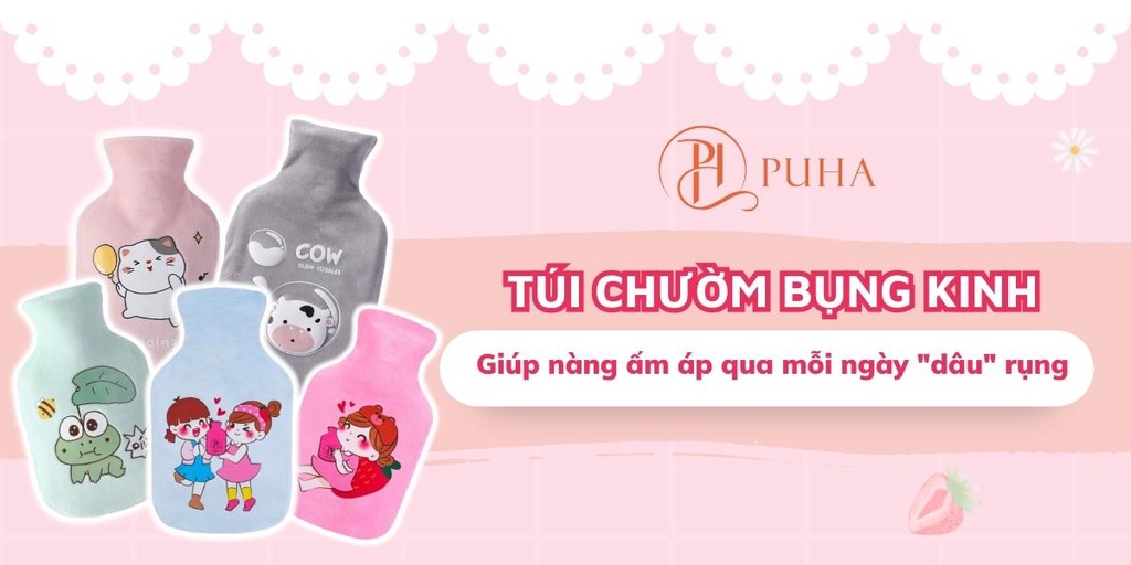 Chất liệu túi chườm Puha
