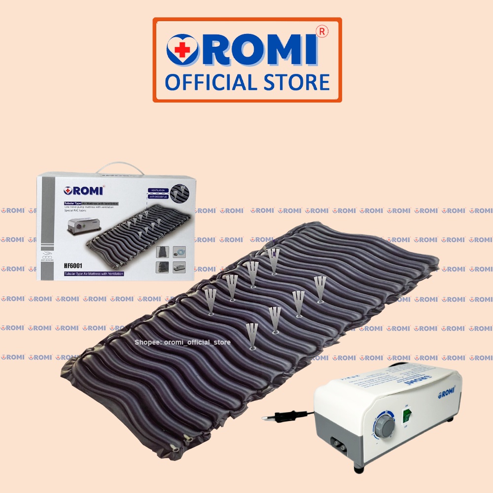 Đệm hơi chống loét có thông khí cao cấp OROMI HF6001 - Hỗ trợ giảm tê bì, lở loét cho người già/bệnh
