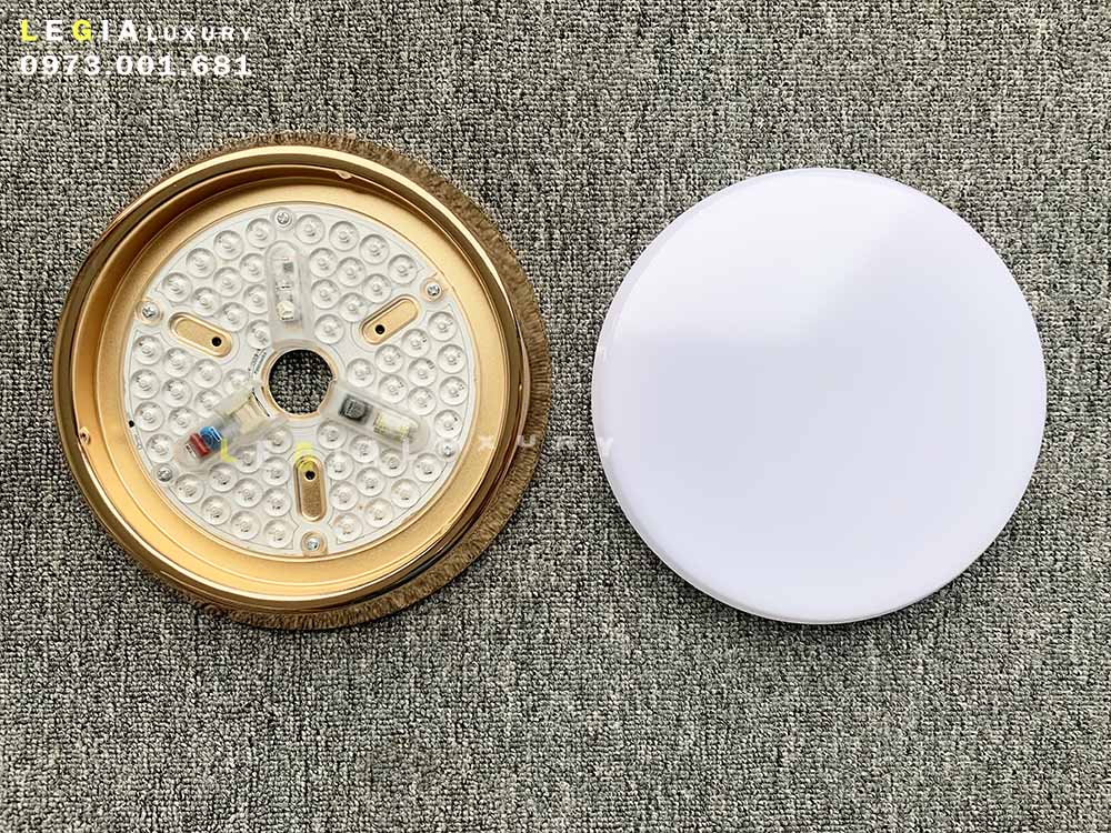 Mô tả Quạt Trần Đèn Trang Trí Phòng Khách LÊ GIA LGFAN669G - Chiều Cao 25cm - Sải Cánh 135cm - Bảo Hành 5 Năm - 11