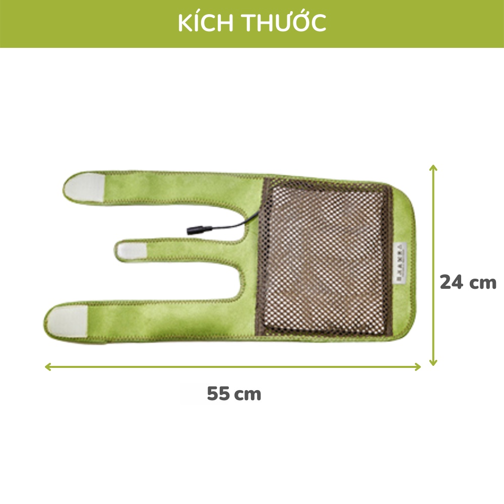 Mô tả Túi Chườm Nóng Thảo Dược Giảm Đau Khớp Gối Hapaku, Massage Đầu Gối, Giảm Nhức Mỏi Thoái Hóa Khớp Gối - 4