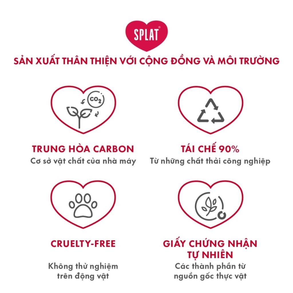 Mô tả Bàn Chải Đánh Răng SPLAT Whitening Lông Chải Cao Su, Đầu Tròn Làm Trắng Răng Loại Bỏ Mảng Bám Hiệu Quả - Màu Hồng - 5