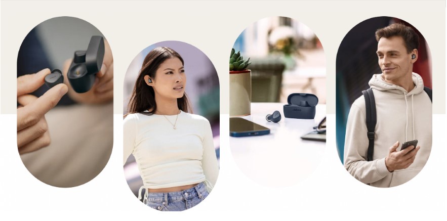 Mô tả Tai Nghe True Wireless Jabra Elite 4 Chống Ồn Chủ Động IP55 Hàng Chính Hãng - 7