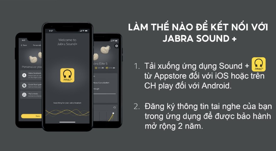 Mô tả Tai Nghe True Wireless Jabra Elite 4 Chống Ồn Chủ Động IP55 Hàng Chính Hãng - 11