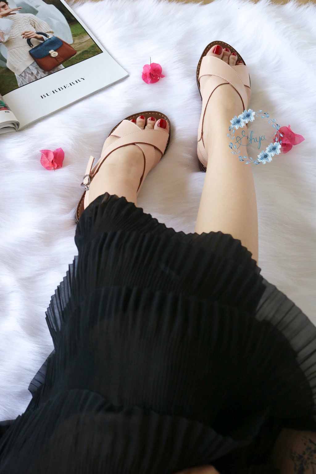 Mô tả Dép Sandal Nữ  đẹp thời trang đi biển, đi học xinh quai bản to đế bệt có Bigsize cao cấp VNXK ulzzang Nam S002 - 5