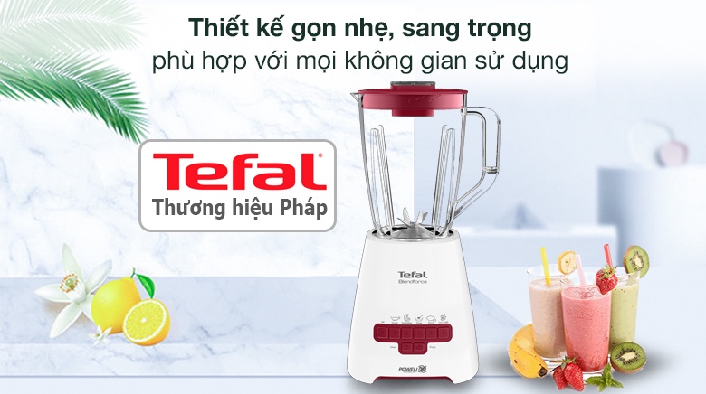 Thiết kế nhỏ gọn của máy xay Tefal BL477566