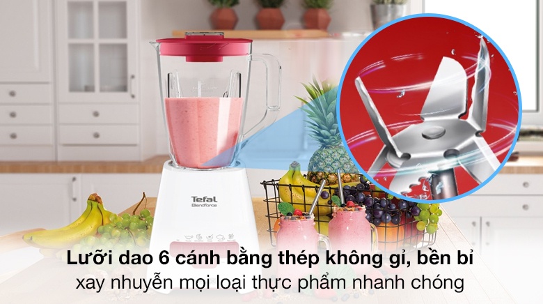 Lưỡi dao 6 cánh thép không gỉ của Tefal BL477566