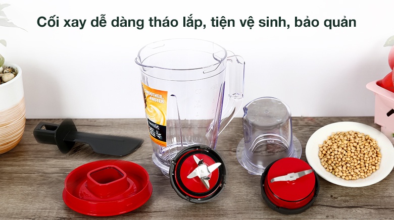 Vệ sinh máy xay Tefal BL477566 dễ dàng