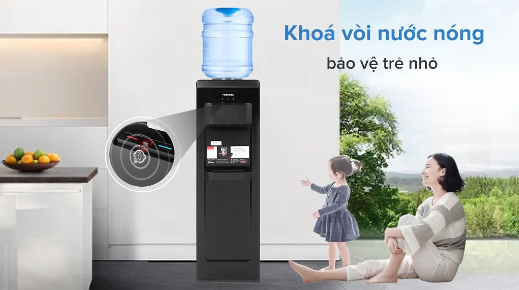 Mô tả Cây nước nóng lạnh Toshiba RWF-W1917TV(K) - Công suất 650W - Hàng chính hãng - Bảo hành 12 tháng - 4
