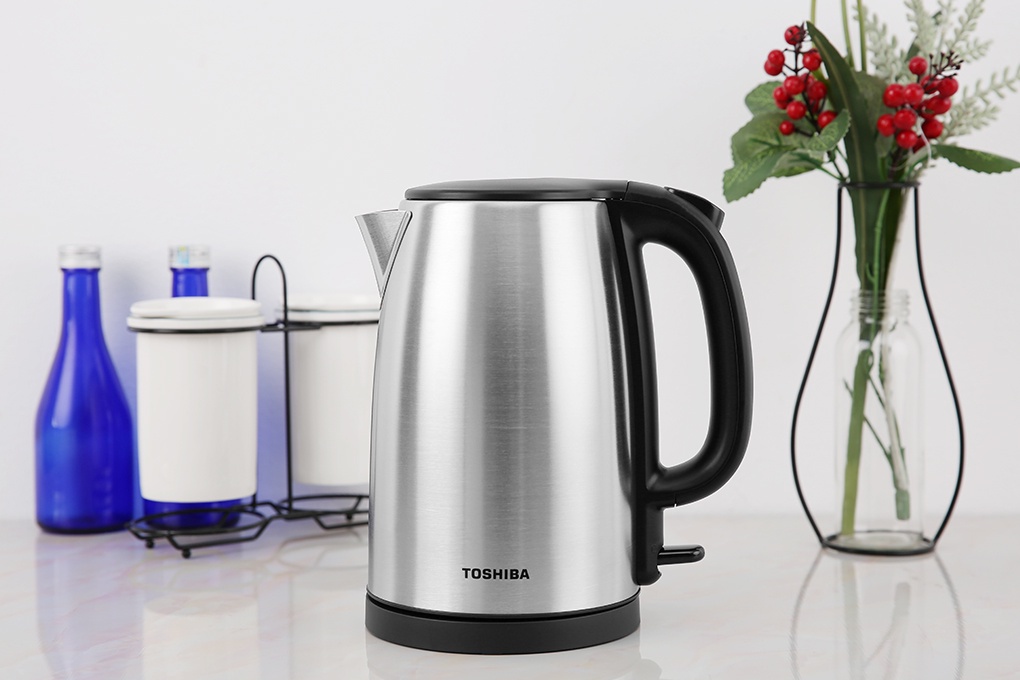 Mô tả Ấm siêu tốc Toshiba KT-17SH2NV - Dung tích 1.7L - Thép không gỉ - Hàng chính hãng - Bảo hành 1 năm - 2