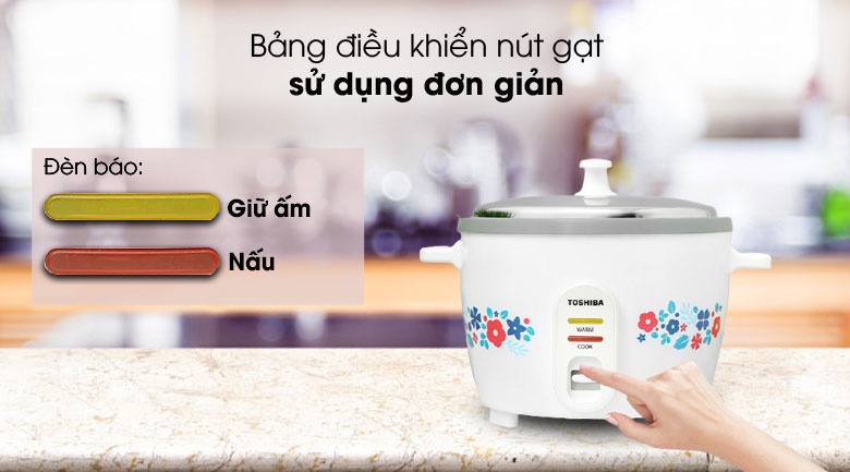 Công nghệ nấu 1D nồi cơm Toshiba RC-18MH(F)