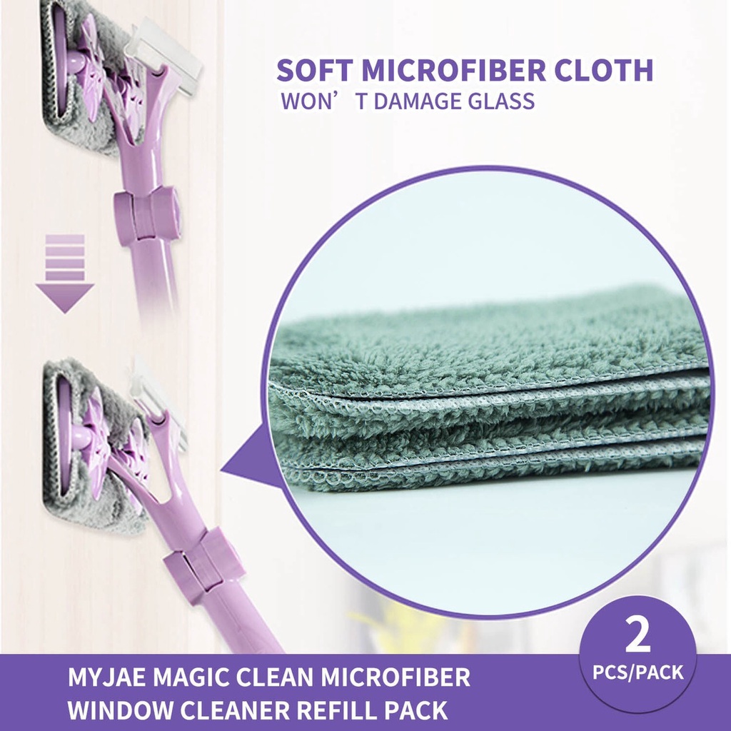 Mô tả Bông lau thay thế cây lau kính MyJae - 3