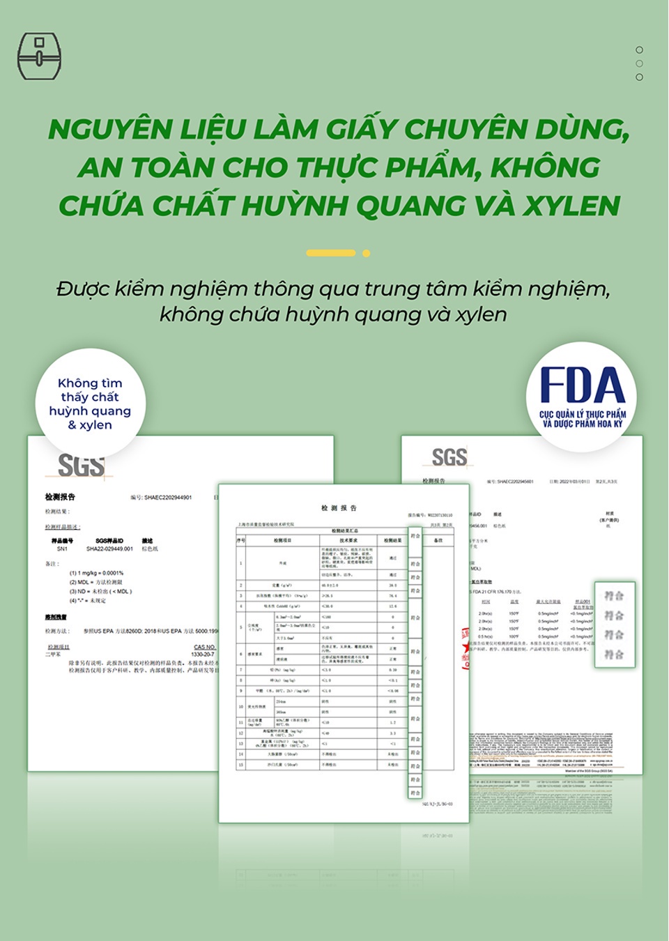 Mô tả Giấy Nến Cho Nồi Chiên Không Dầu MyJae (1 hộp/30 tờ) - 4