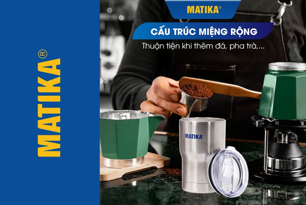 Mô tả Cốc giữ nhiệt MATIKA 500ml MTK-C1500 - 1