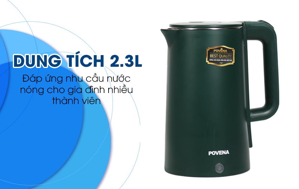 Mô tả Ấm Siêu Tốc POVENA 2.3L PVN-23 - 4