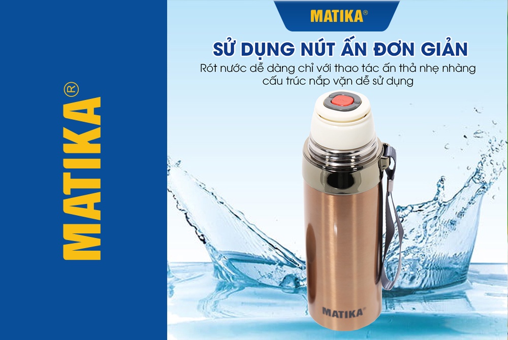 Mô tả Bình giữ nhiệt MATIKA 500ml MTK-HC7500 - 5