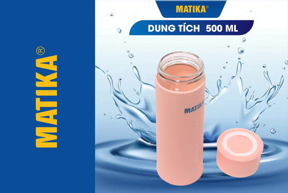 Mô tả Bình Giữ Nhiệt Bình Nước MATIKA 500ml MTK-HC500 - 3