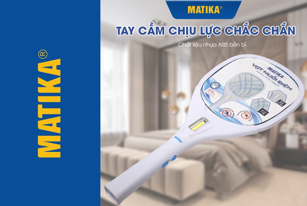 Mô tả Vợt Muỗi Điện Thông Minh Matika MTK-MQ20 - 4