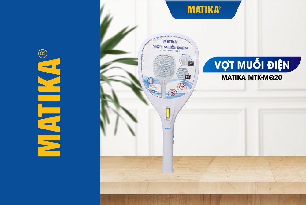Mô tả Vợt Muỗi Điện Thông Minh Matika MTK-MQ20 - 5