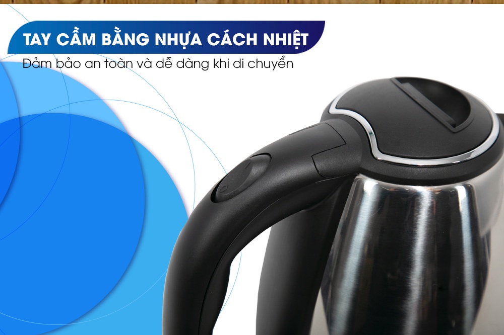 Mô tả Ấm Siêu Tốc MATIKA Inox 1.5L MTK-15 - 2