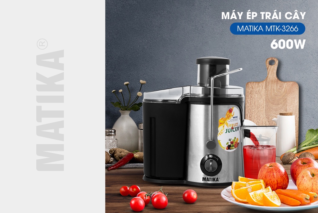 Mô tả Máy Ép Trái Cây MATIKA 1L 600W MTK-3266 - 1