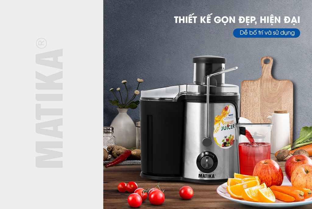 Mô tả Máy Ép Trái Cây MATIKA 1L 600W MTK-3266 - 2