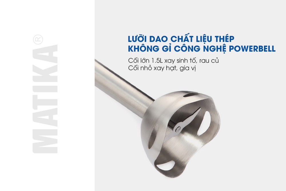 Mô tả Máy Xay Sinh Tố Cầm Tay MATIKA Đa Năng MTK-3131 - 3