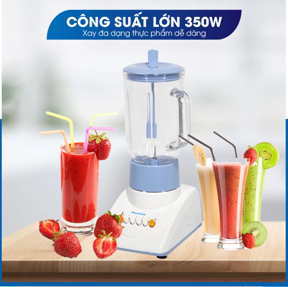 Mô tả Máy Xay Sinh Tố Đa Năng POVENA 2 Cối Xay PVN-311 - 3