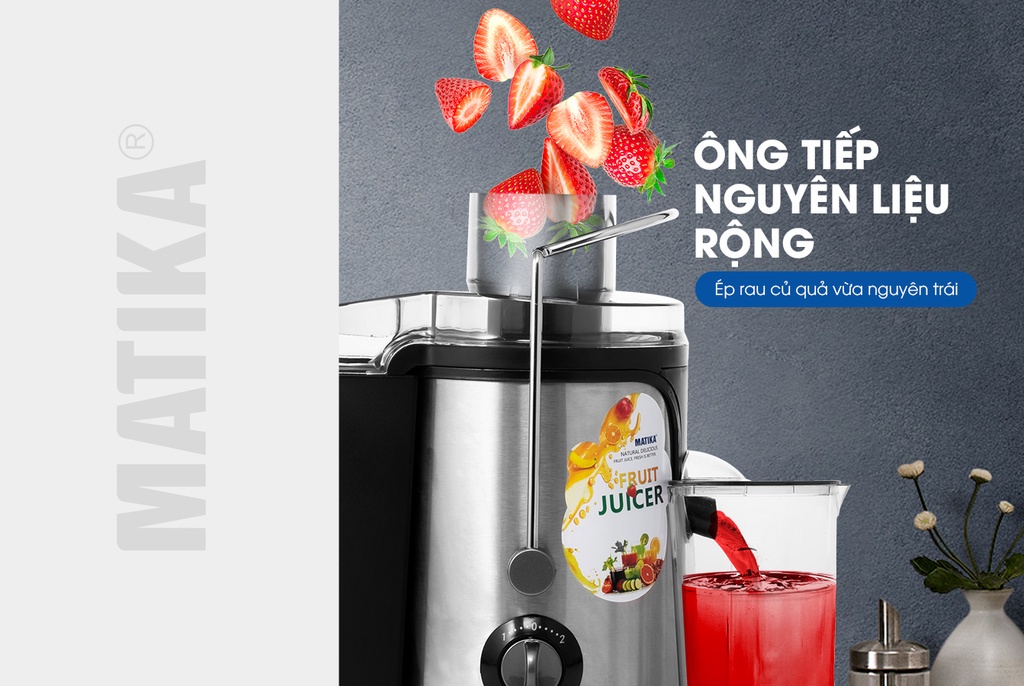 Mô tả Máy Ép Trái Cây MATIKA 1L 600W MTK-3266 - 4