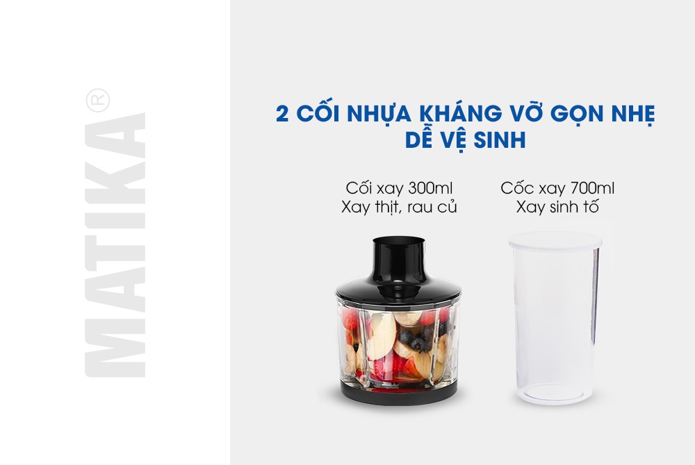 Mô tả Máy Xay Sinh Tố Cầm Tay MATIKA Đa Năng MTK-3131 - 6