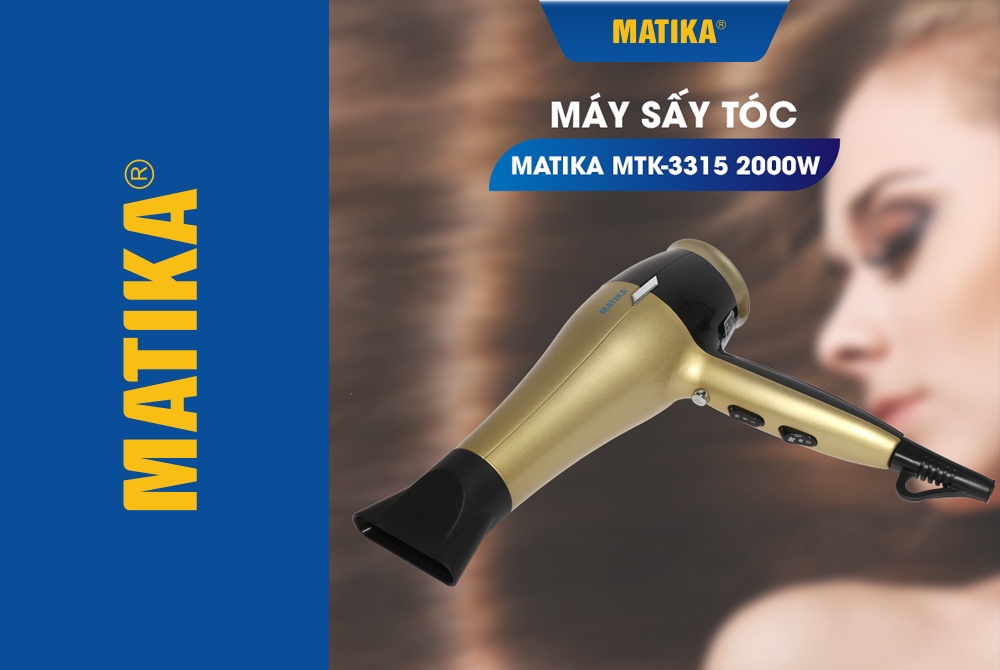Mô tả Máy Sấy Tóc MATIKA 2000W MTK-3315 - 1