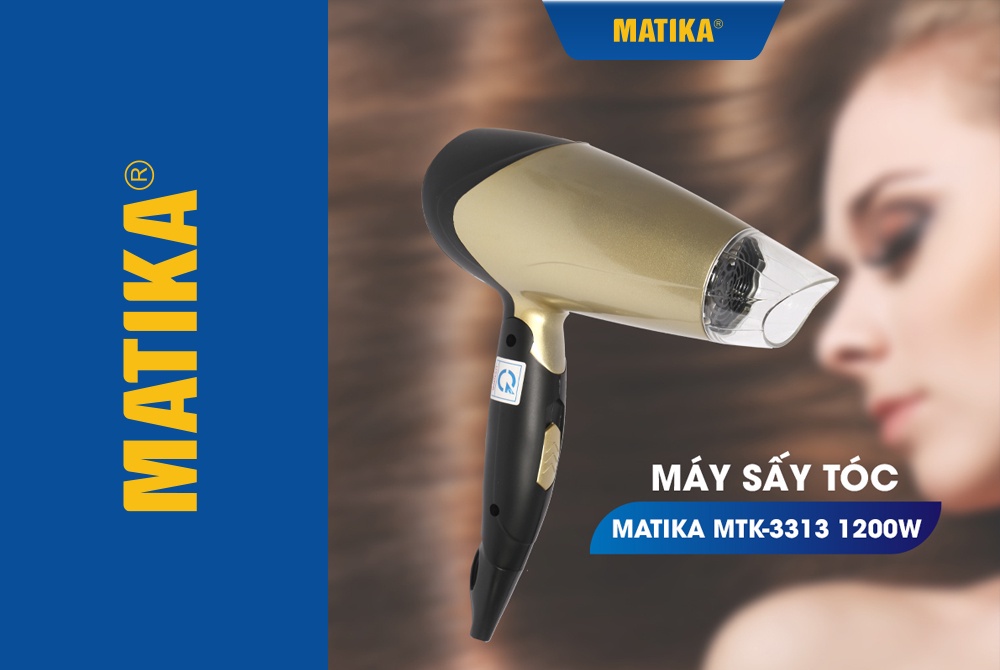 Mô tả Máy Sấy Tóc MATIKA 1200W MTK-3313 - 2
