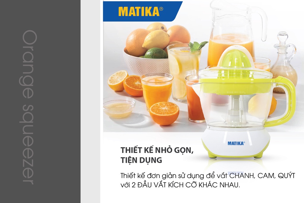 Mô tả Máy Vắt Cam MATIKA Dung Tích 700ml MTK3307 - 1