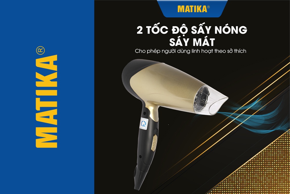 Mô tả Máy Sấy Tóc MATIKA 1200W MTK-3313 - 4