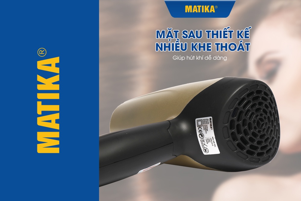 Mô tả Máy Sấy Tóc MATIKA 1200W MTK-3313 - 6