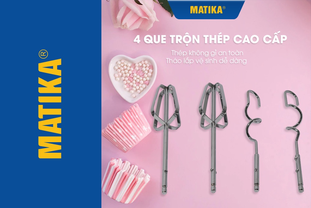 Mô tả Máy đánh trứng POVENA máy trộn đa năng 7 cấp độ PVN-3171 - 4