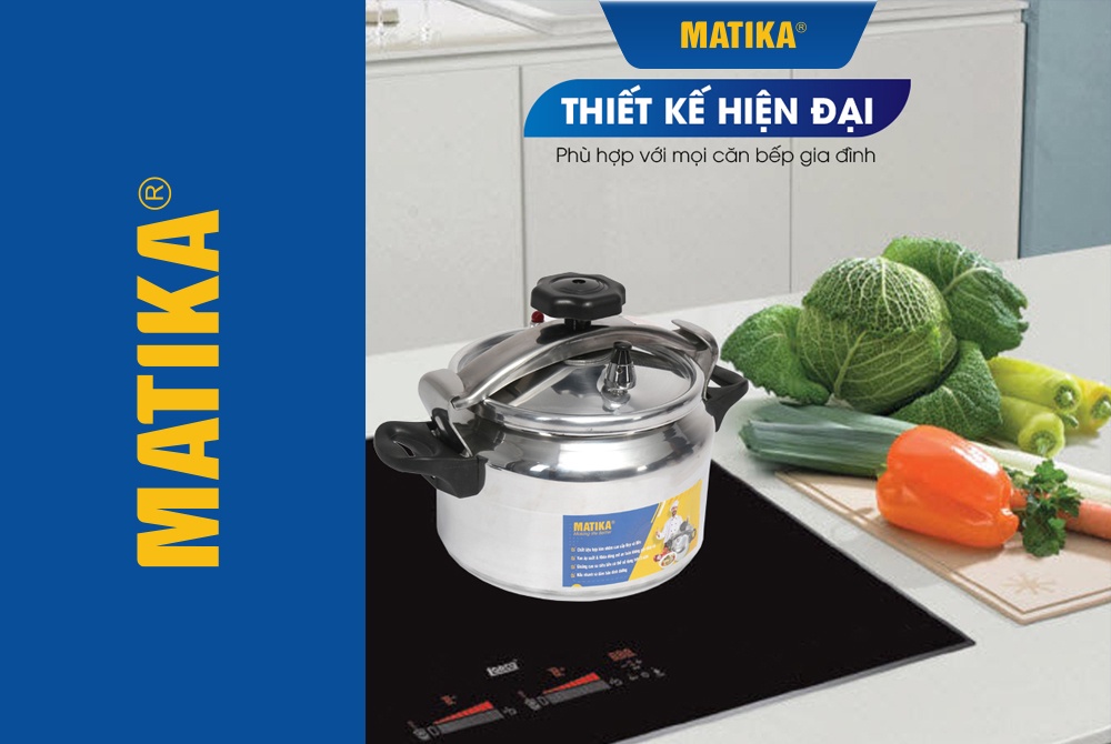Mô tả Nồi Áp Suất Bếp Gas MATIKA Dung Tích 7L MTK-9270 - 1