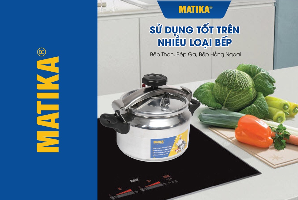 Mô tả Nồi Áp Suất Bếp Gas MATIKA Dung Tích 7L MTK-9270 - 6