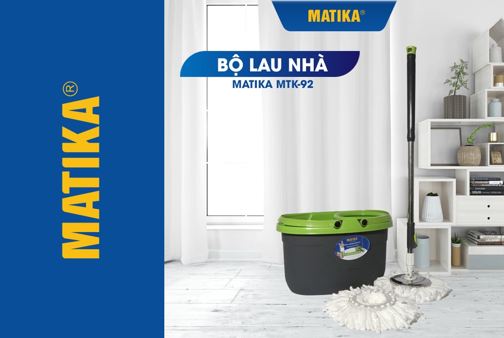 Mô tả Bộ cây lau nhà MATIKA MTK-92 - 1